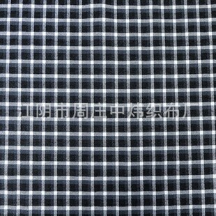 新款 TR色织格子连衣裙半身裙复古港味衬衫面料沙发西装布料