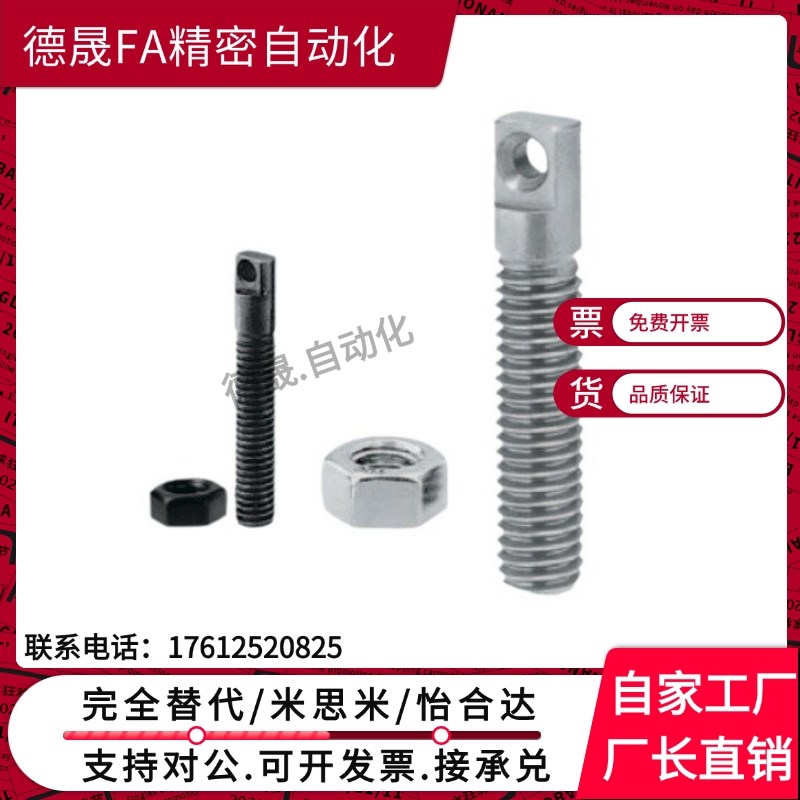 同FFE01-D3/D4/D5/D6-L10/L15/L20/L25/L30/L35/L45 拉伸弹簧支柱