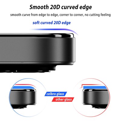 Protective Glass for iPhone 12 Pro Max Screen Protector Temp