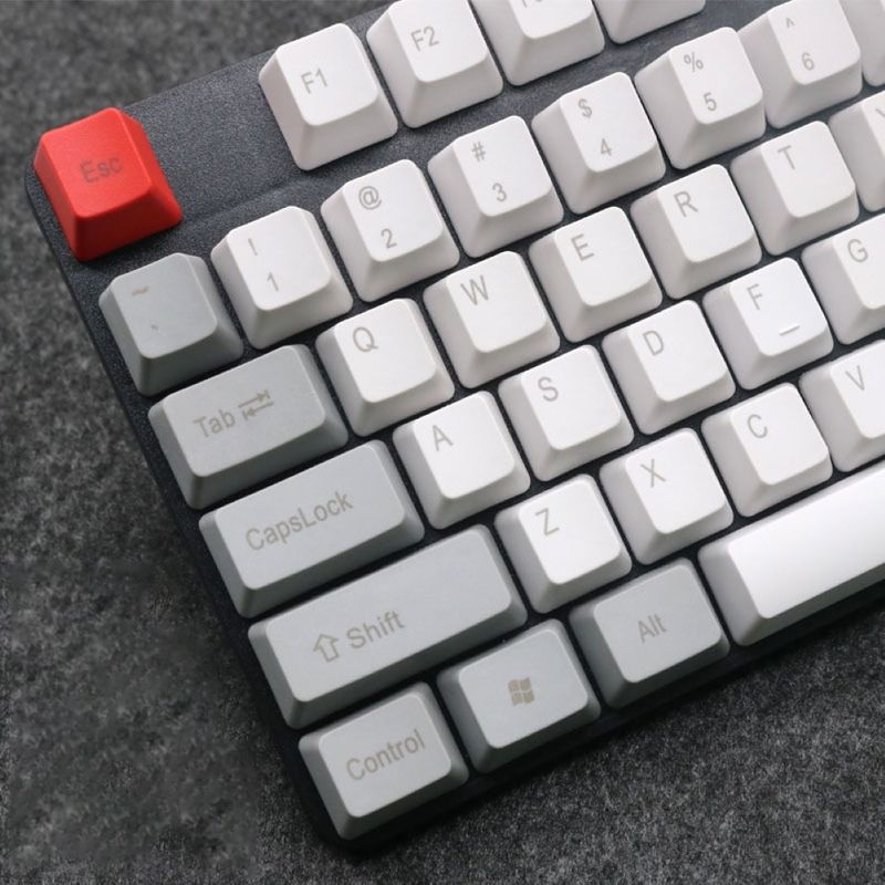 极速108Pcs/Set PBT Color Matching Key Cap Keycaps for Cherry