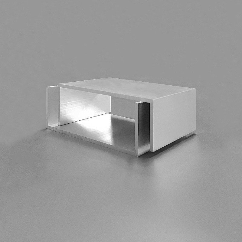 工厂销槽铝120*40*3mm内径1z14mm铝合金建筑工业滑槽u型槽导轨滑