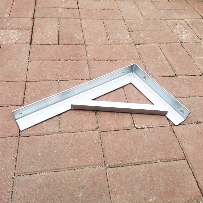 角铁支架三角架墙上货架角钢乘重层板托架隔板支撑加厚电缆热镀锌