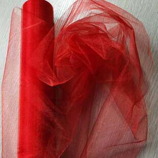 婚庆纱结婚装饰纱幔雪纱结婚庆用品布置纱楼梯Q扶手装饰纱水晶纱