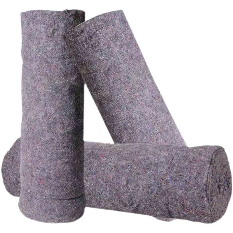 土工布水泥混凝土养护保湿保温棉园e艺大棚隔热防晒毛毡黑棉工程