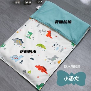 幼儿园床褥套防水2面褥子套套防水隔尿款垫被套A类精梳棉床垫