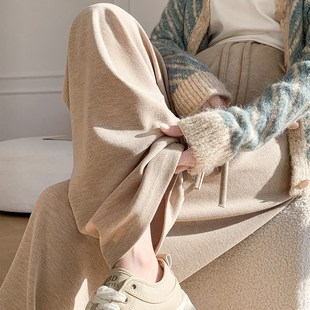 孕妇阔腿裤春季怀孕裤子外穿长裤宽松大码休闲裤时尚百搭孕妇裤春