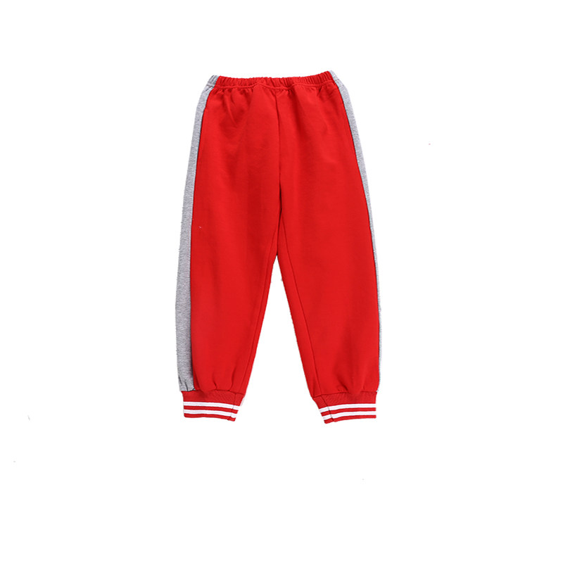 小学生校服套装春秋冬装儿童红色棒球服运动班服幼儿园园服二件套