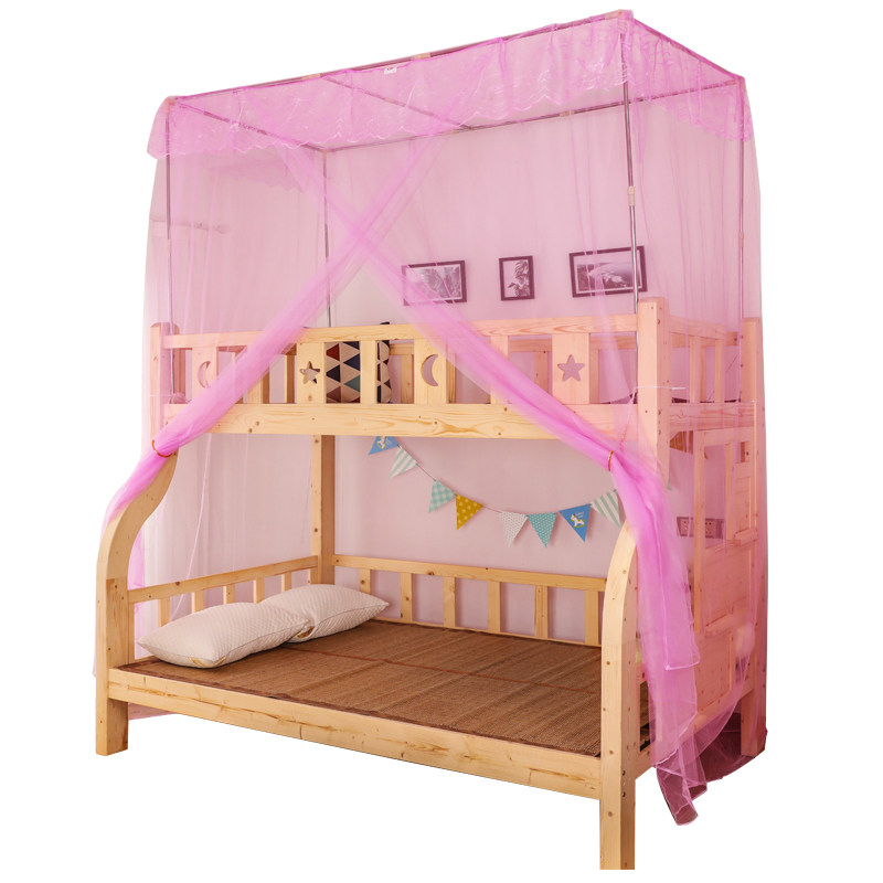 子母床蚊帐含支架儿童床上下床0.9梯形实木高低双层床1.2蚊帐1.5m,床上用品,蚊帐,淘宝优惠券,粉丝福利购,淘宝优惠卷