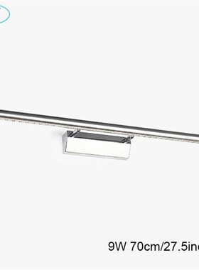 Modern Stainless Steel LED front mirror light bathroom makeu