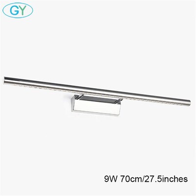 Modern Stainless Steel LED front mirror light bathroom makeu