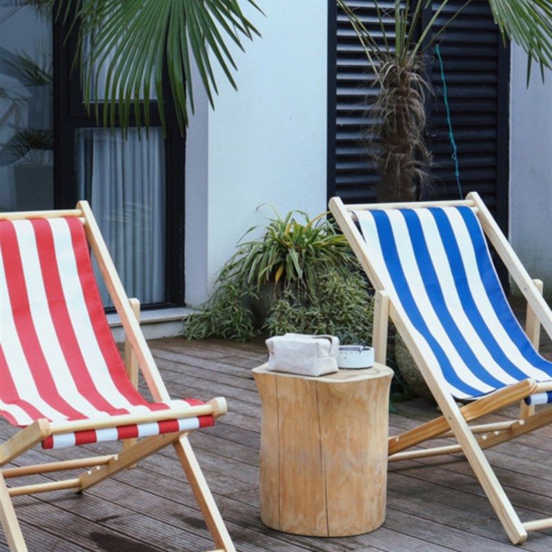 沙滩椅折叠躺椅实木简约帆布椅懒人靠椅便携户外椅午休家用阳台椅,住宅家具,折叠椅/躺椅,淘宝优惠券,粉丝福利购,淘宝优惠卷