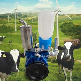 推荐真空小型挤奶机吸奶机挤奶器真空泵厂家直销奶牛奶羊骆驼挤奶