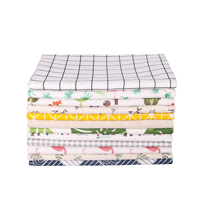 V3FP3米价棉麻布料窗s帘手工处理沙发背景布ins风挂布桌布碎花