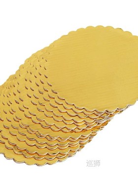 5/10PCS Gold Cakeboard Round Disposable Cake Circle Base Boa