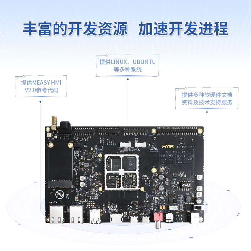 推荐米尔全志T507开发板ARM Linux国产开发板工业级4核cortex-A5