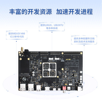 米尔 全志T507开发板ARM Linux国产开发板工业级4Q核cortex-A53