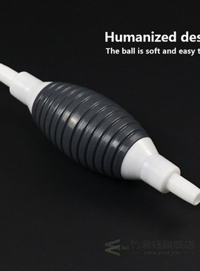 1.2Meters 20mm Car Fuel  Siphon Hose Oil Transfer Manual Suc