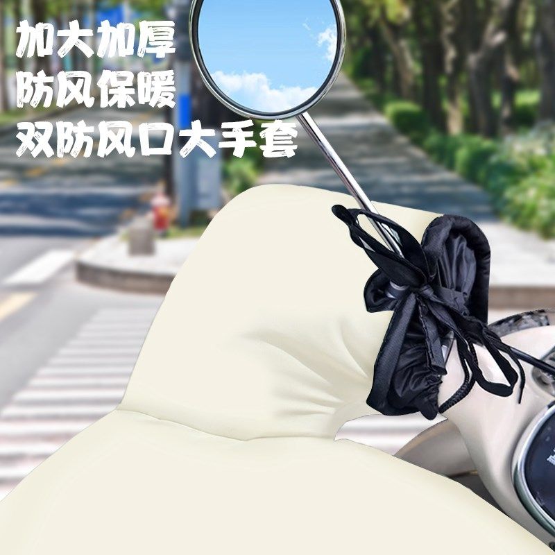 电动车挡风被冬季2024新款加绒加厚防水防寒电动自行车秋冬防雨罩