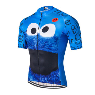 Cookie Cycling Top Green Men 速发Weimostar Funny Jersey