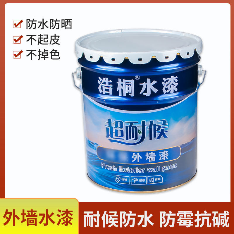 外墙漆防水防晒自刷乳胶漆水泥墙面卫生间防水漆涂料涂鸦室外用