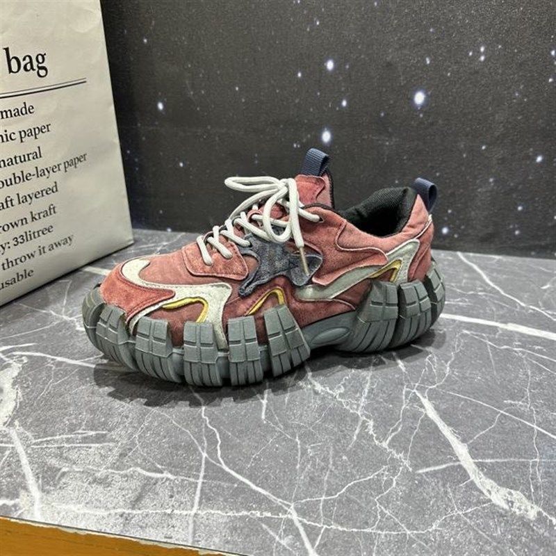 男鞋2024新款冬季帆布休闲鞋软底复古个性运动鞋厚底增高老爹鞋,流行男鞋,时尚休闲鞋,淘宝优惠券,粉丝福利购,淘宝优惠卷