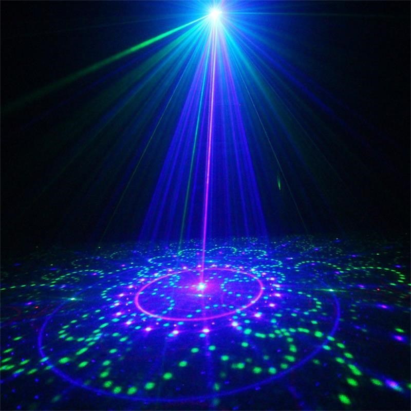 速发RGB Disco Laser Light Projector For Dance Party Sound Li