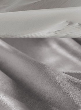 3YK辑/02 灰色窗帘轻奢丝v绒2023年新款羊绒客厅现代简约卧室遮光