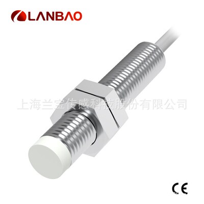兰宝M8接近开关LR08BF15DNO 直流三线埋入1.P5mm 金属电感传感器