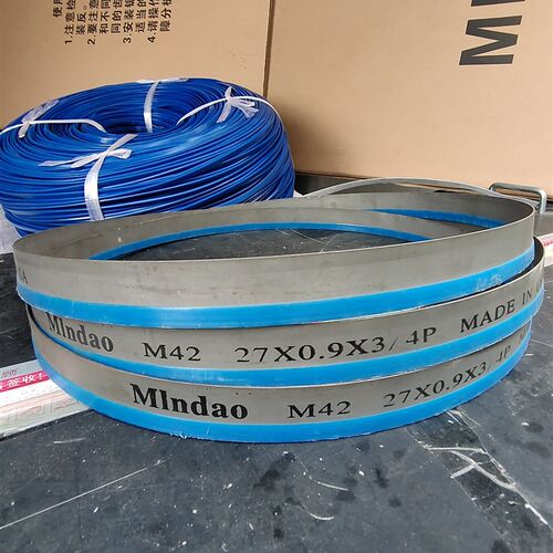 新品圆钢铁钢筋金属切割带锯机用锋钢M42双金J属带锯条型号34*3i.