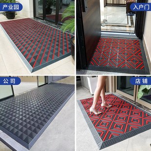 酒店防滑入户门垫店铺门口进门地垫室外大门防水脚垫户外商用地毯