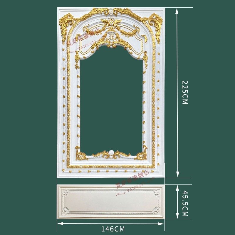 PU欧式护墙板免漆板客厅电视墙背景板 别墅背景装饰板装修板 材料,基础建材,相框线条,淘宝优惠券,粉丝福利购,淘宝优惠卷