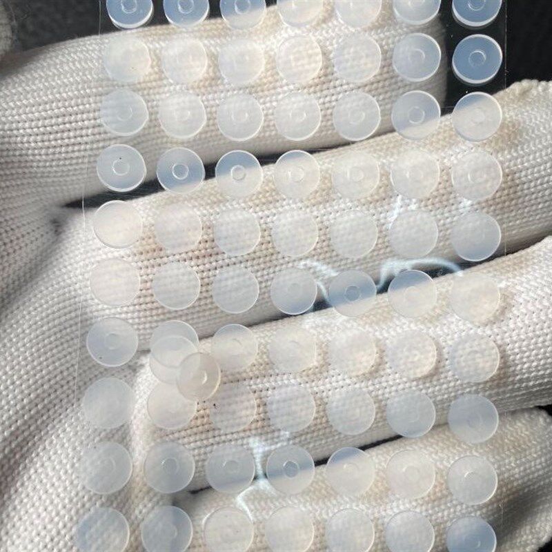 现货高档软硅胶文玩首饰隔片进口硅胶防磨损不掉色超U薄diy加厚垫