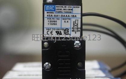 M/C美A 45A-AA1-DA国A-1BA高频电磁阀120VA60 110/5035A-ACA 5.4W