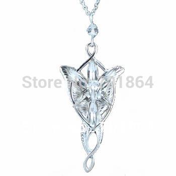 跨境新款The Arwen Evenstar Pendant Necklace FashiTon Movie J