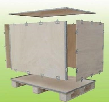 胶合z包边储物使用打包胶装 循环木箱定制定做木盒组装 周箱转熏蒸