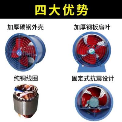 风扇耐高温鼓风机电风机喷漆房地毯圆桶吹灰N排尘离心式风叶烧烤