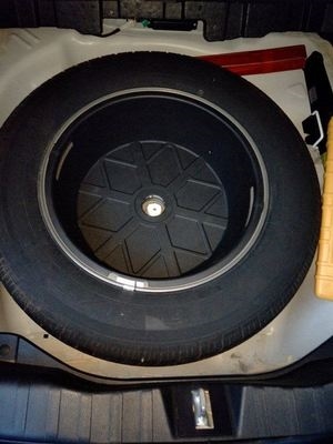 19寸x通箱后备用备胎储物盒轮毂收纳盒Z车用改装 15116