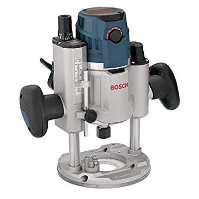 极速Bosch 120-Volt 2.3 HP Electronic Plunge Base Router MRP2