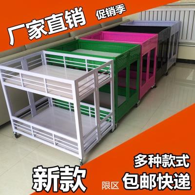 速发折叠台展示架车甩货车地堆货架柜中岛售货车堆头花车超市