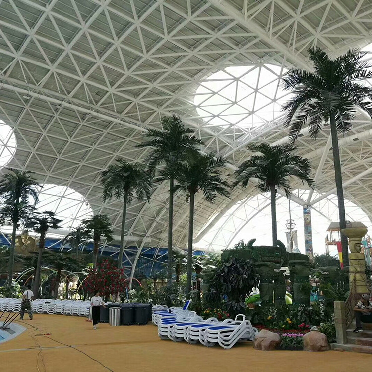 椰子树仿真室外景观装饰玻璃钢椰树酒店园林绿化工程仿真椰子树