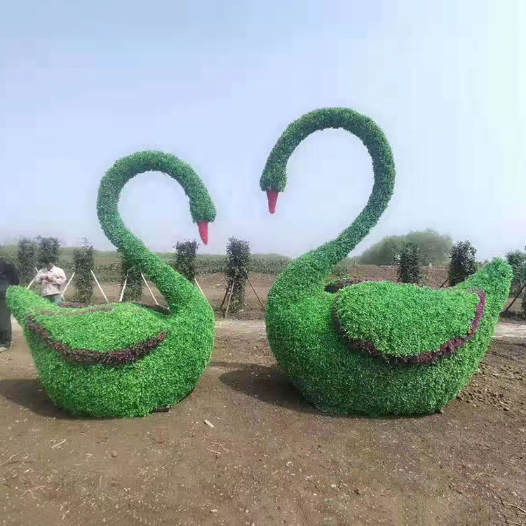 仿真绿雕制作园林摆件景观绿植园林仿真草坪植物雕塑工艺品