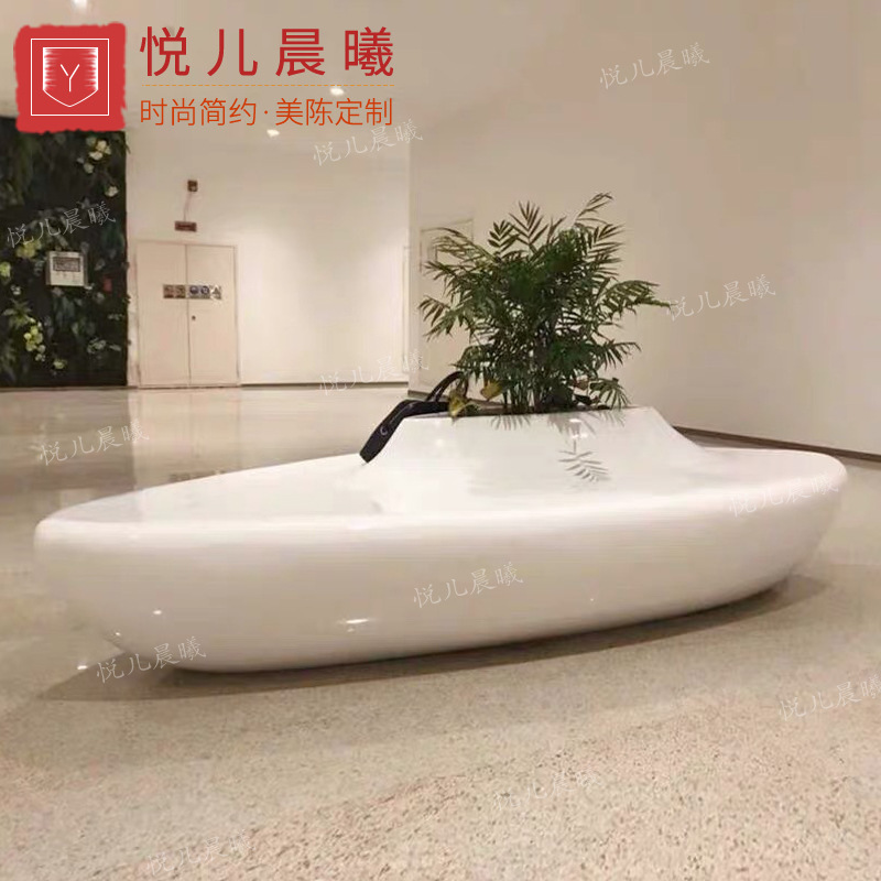 机场花盆座椅玻璃钢等候椅商场美陈休闲椅异形公共座椅创意休息凳,商业/办公家具,排椅系列,淘宝优惠券,粉丝福利购,淘宝优惠卷