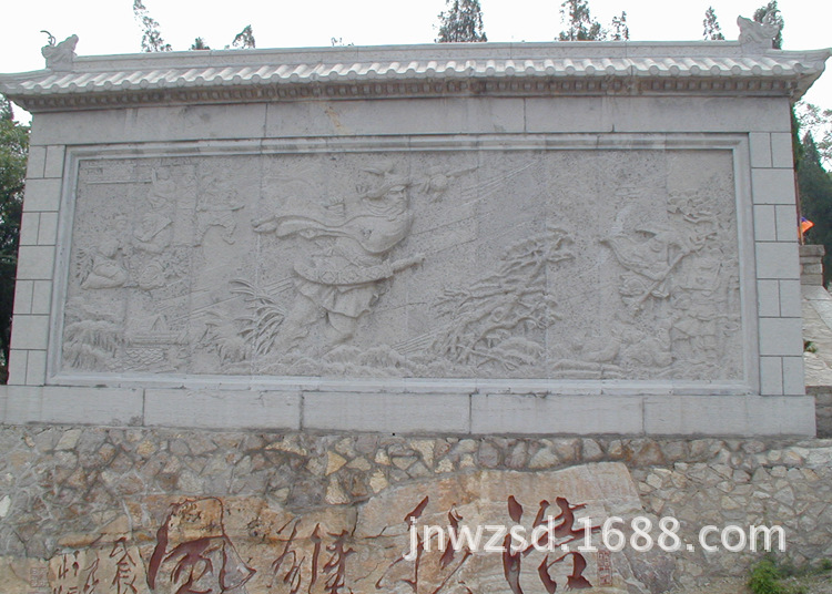 户外浮雕景观雕塑地面浮雕石雕钱外墙花草浮雕图片