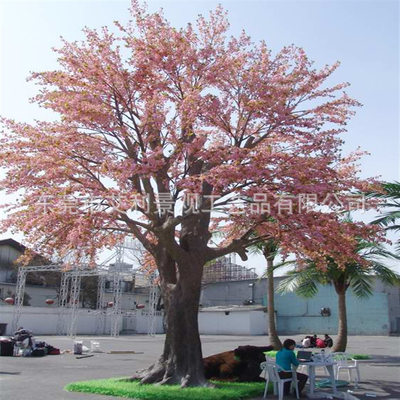 仿真樱花树园林景观工程大型仿真桃花树户外人造绿植装饰树