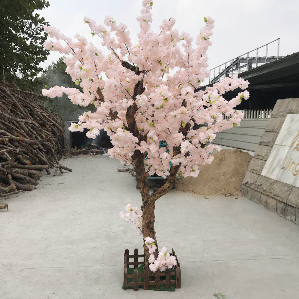 仿真梨花树商场影楼装饰仿真假树枝客厅许愿树桃花树樱花树 鲜花速递/花卉仿真/绿植园艺 仿真绿植 原图主图