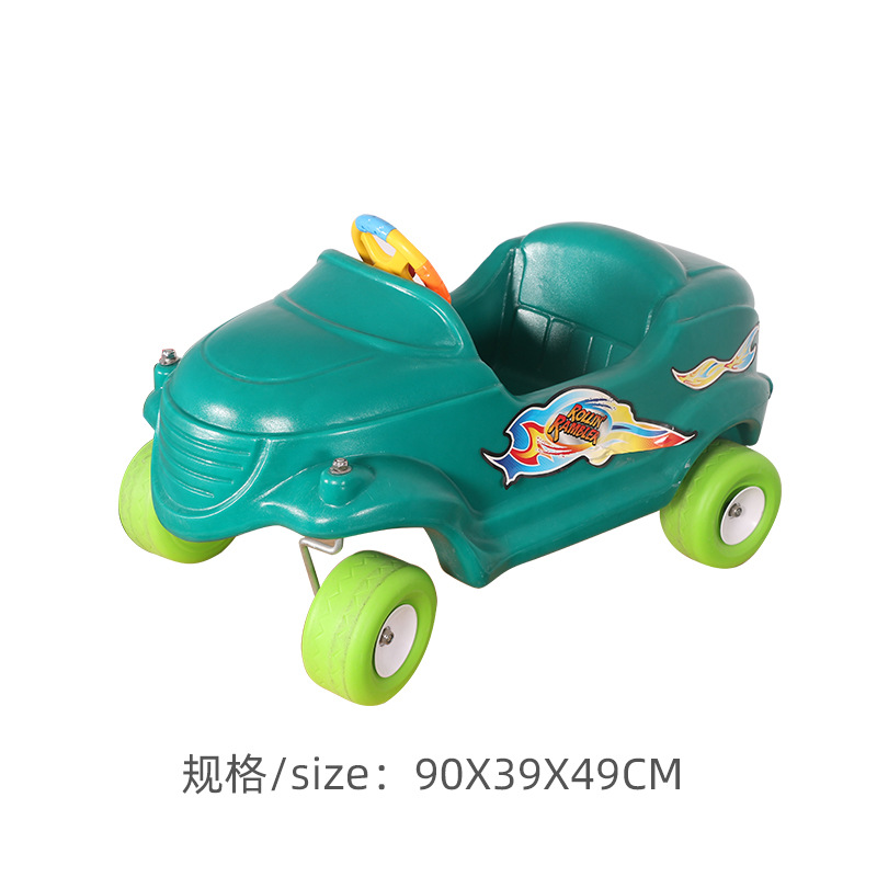 儿童双人学步小房车四轮宝滑行玩具手推户外区商游乐场游乐园宝宝