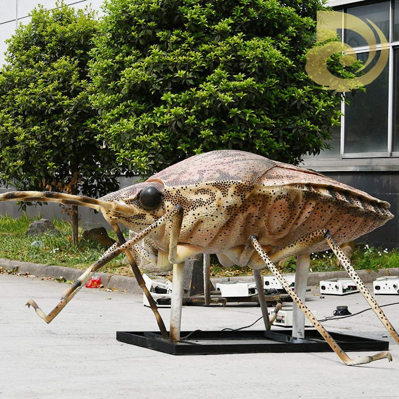 景区大型仿真打屁虫商业户外公园科技博物馆标本昆虫展览模型雕塑