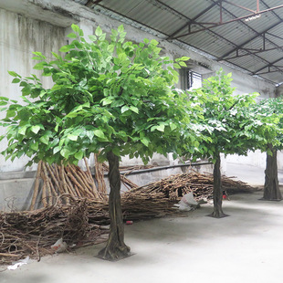 饰大型仿真植物假苹果树 仿真苹果树人造果树造景室内外装