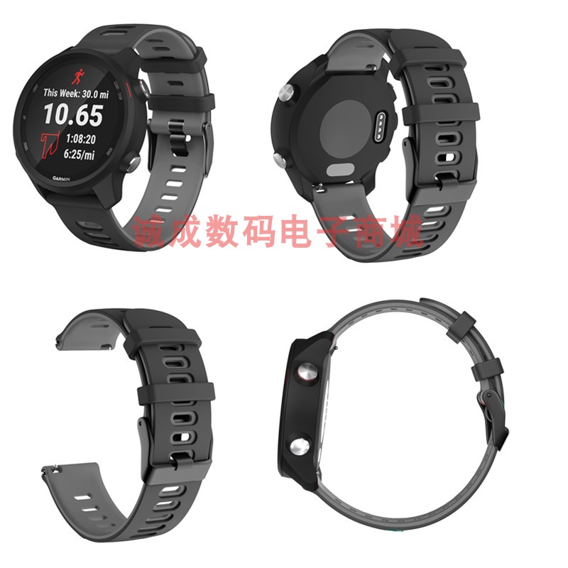 佳明245 Venu2 plus Sq vivoactive3 645硅胶快拆表带保护套