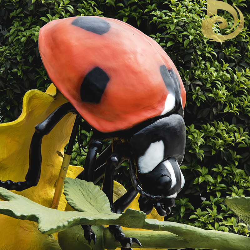 景区大型仿真瓢虫商业户外公园科技博物馆标本昆虫展览景观雕塑